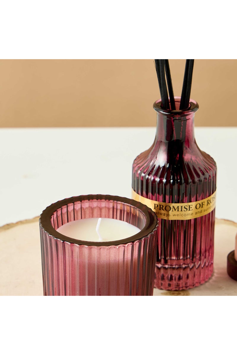Promise of Roses Reed Diffuser and Candle Gift Set - Image 3